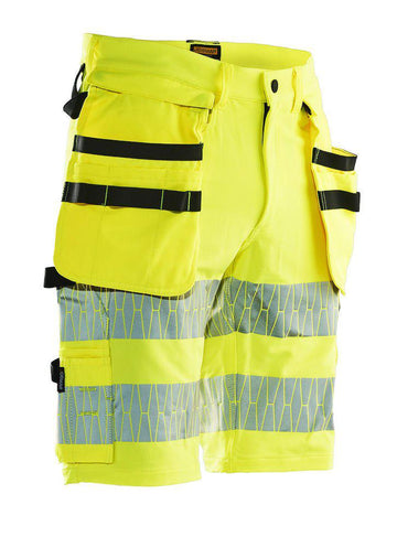 Jobman 2296 Kurze Hose Stretch Hi-Vis Jobman