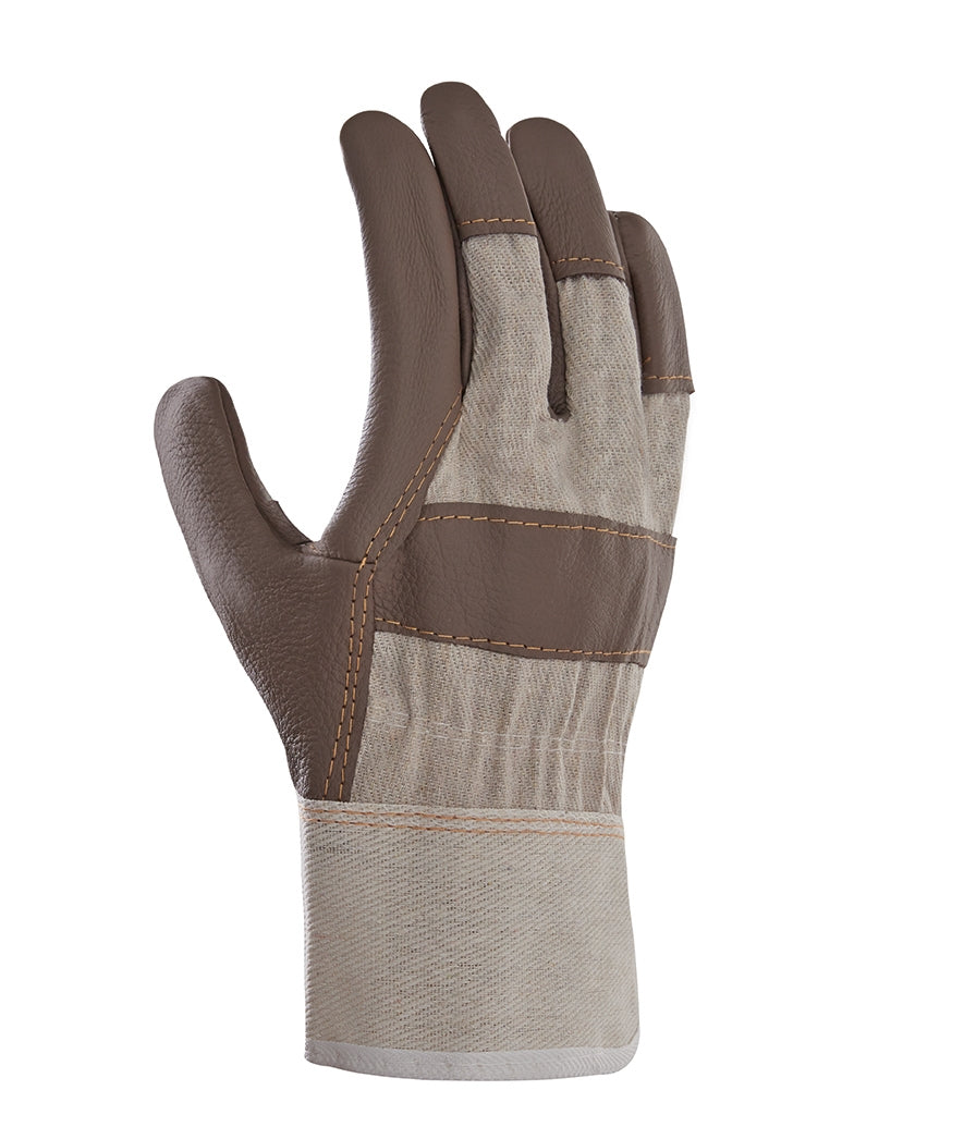 teXXor® Möbelleder-Handschuhe BRAUNE FARBEN-arbeitskleidung-gmbh