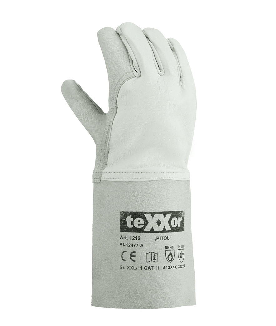 teXXor® Schweißerhandschuhe PITOU-arbeitskleidung-gmbh