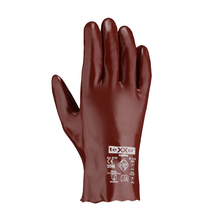 teXXor® topline Chemikalienschutz-Handschuhe PVC-arbeitskleidung-gmbh