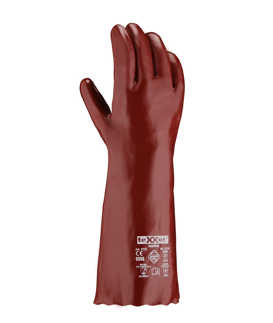 teXXor® topline Chemikalienschutz-Handschuhe PVC-arbeitskleidung-gmbh