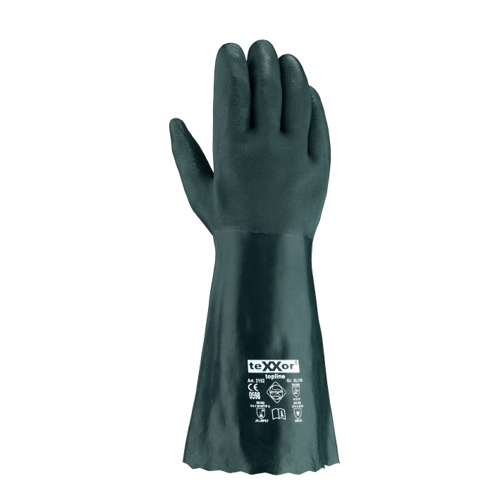 teXXor® topline Chemikalienschutz-Handschuhe PVC-arbeitskleidung-gmbh