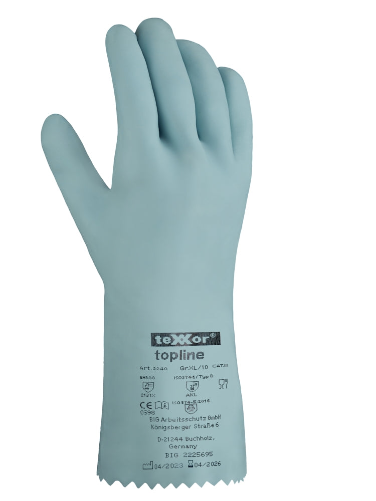 teXXor® topline Chemikalienschutz-Handschuhe