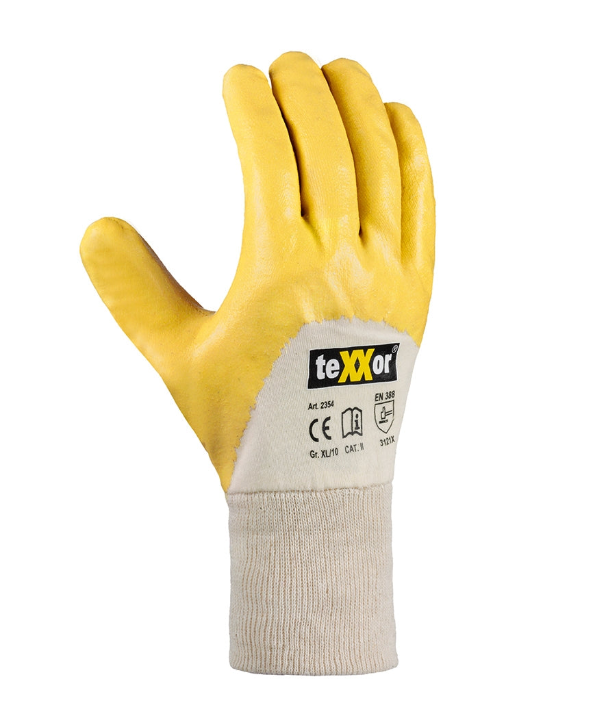 teXXor® Nitril-Handschuhe STRICKBUND-arbeitskleidung-gmbh