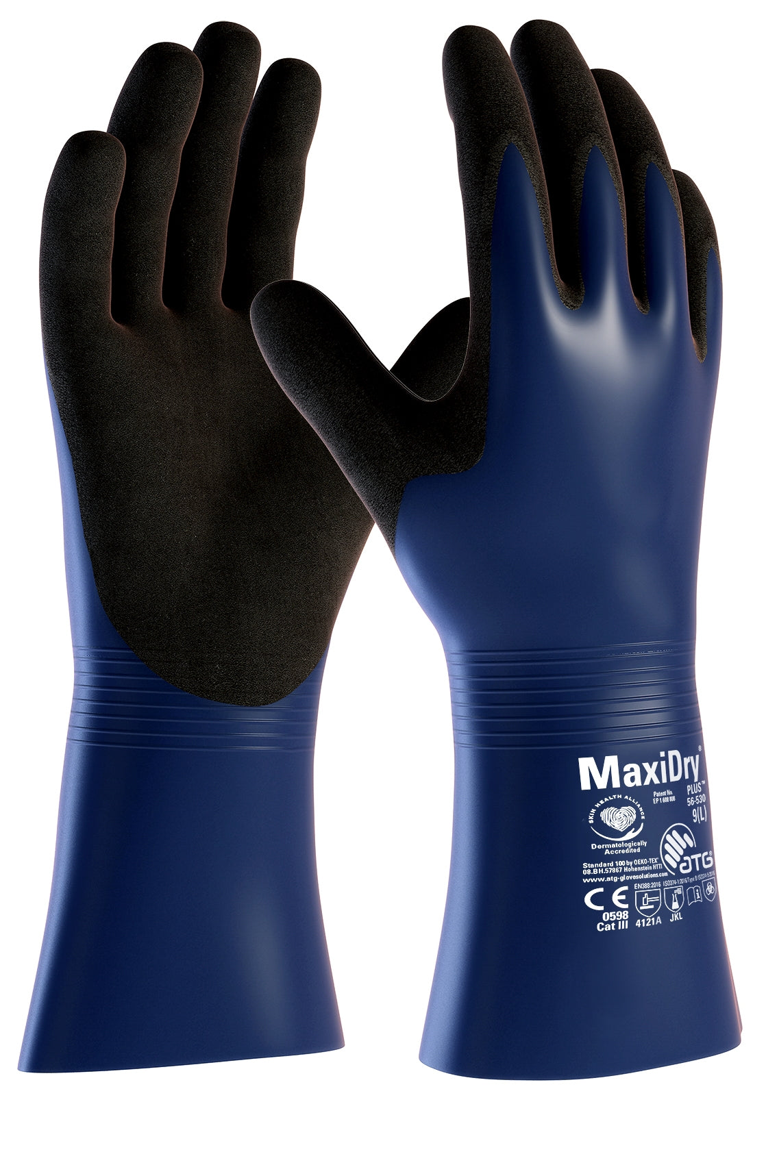 arbeitskleidung handschuhe MaxiDry® Plus™ Chemikalienschutz-Handschuhe (56-530)