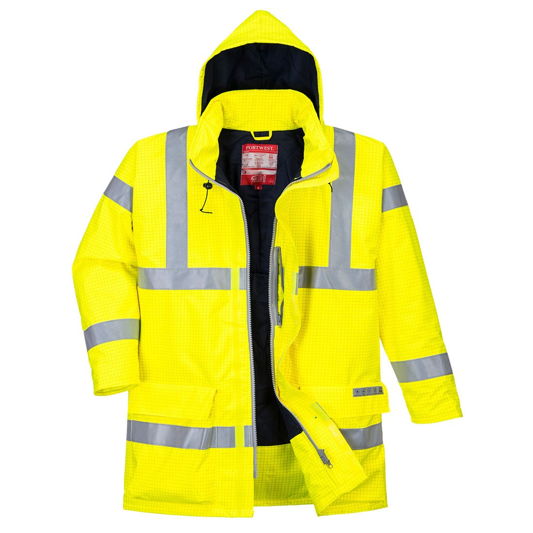 Bizflame Rain Hi-Vis Antistatic FR Jacket - arbeitskleidung-gmbh