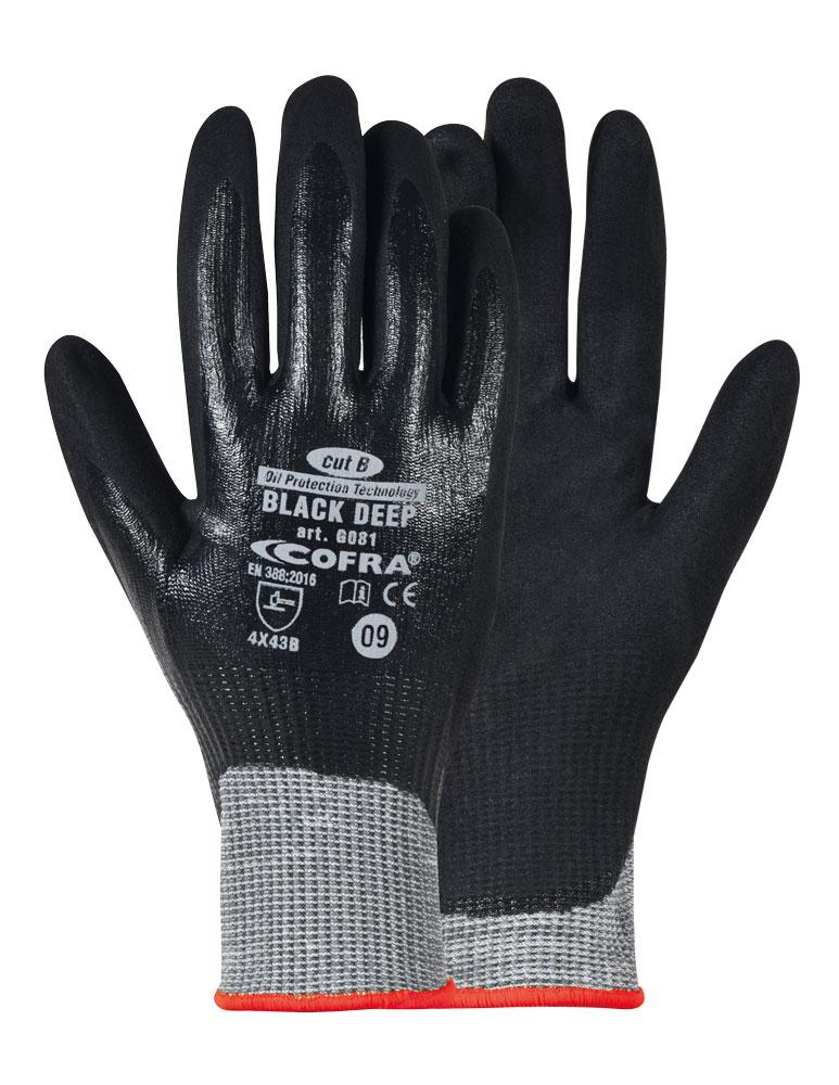 COFRA BLACK DEEP Handschuhe – Zuverlässiger Schutz