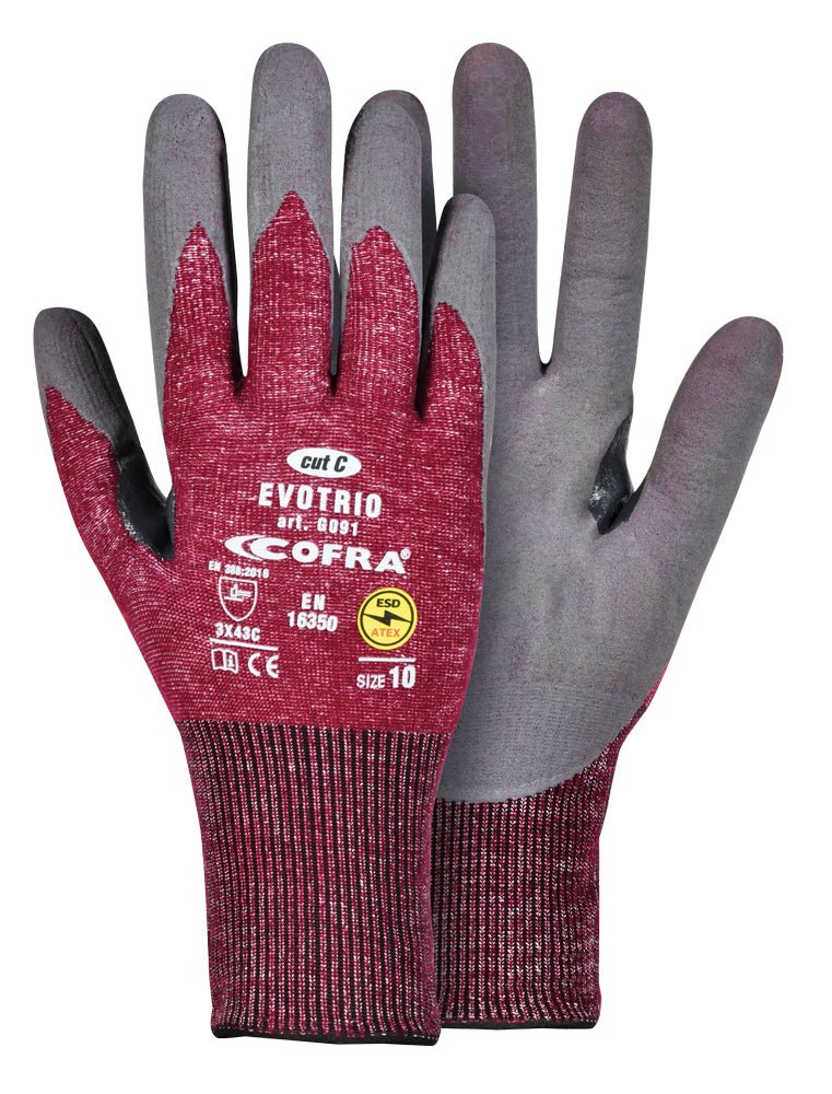 cofra handschuhe COFRA EVOTRIO Arbeitshandschuh