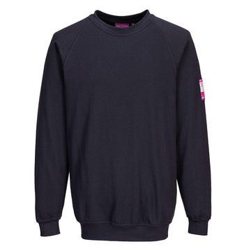 Flame Resistant Anti-Static Long Sleeve Sweatshirt - arbeitskleidung-gmbh
