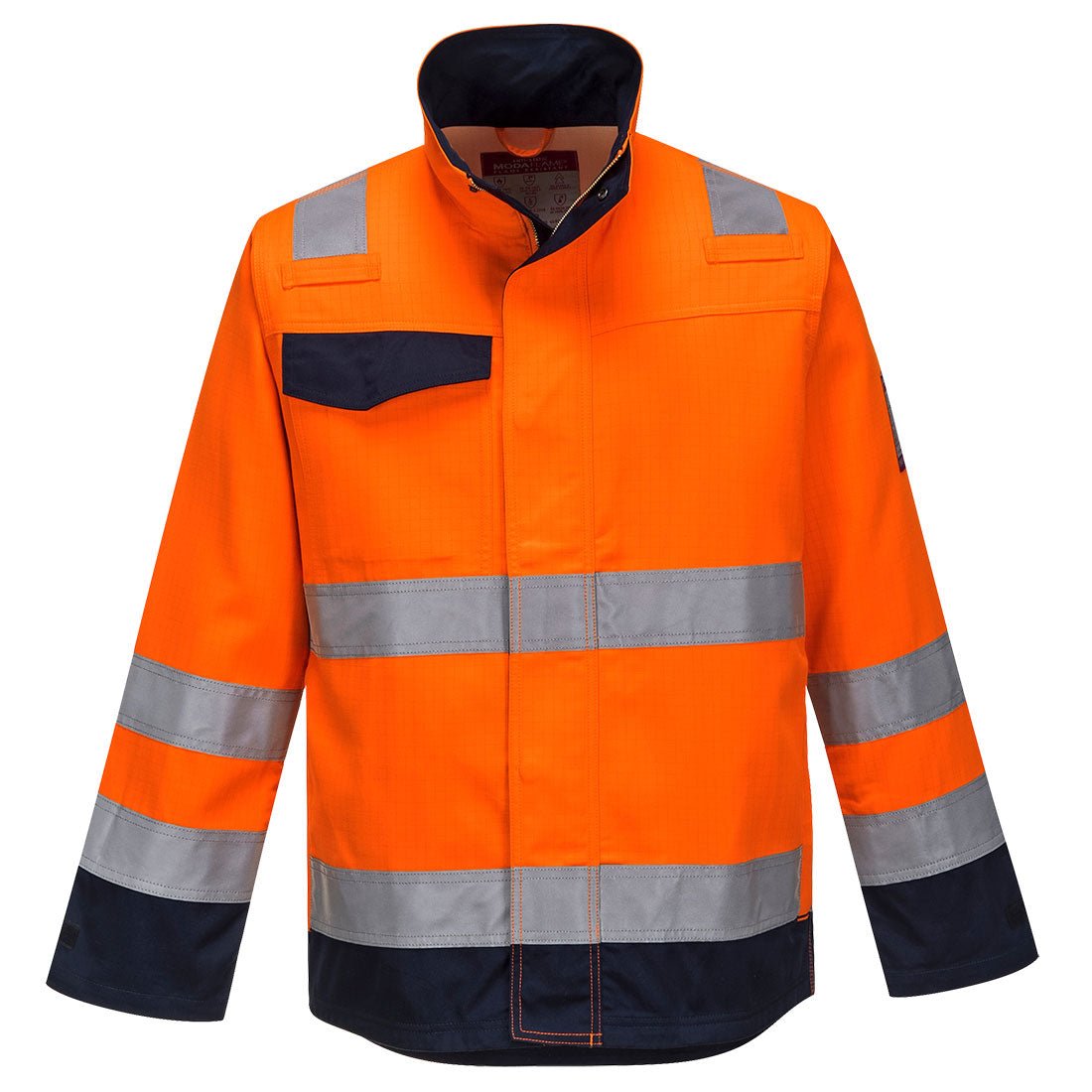 Modaflame RIS Orange/Marineblau Jacket - arbeitskleidung-gmbh