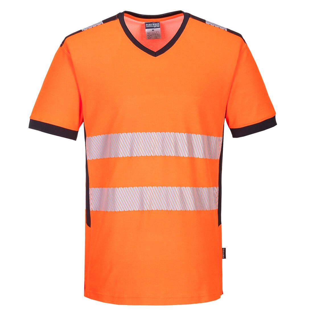 PW3 Hi-Vis V-Neck T-Shirt - arbeitskleidung-gmbh