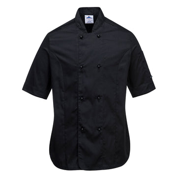 Rachel Damen Chefs Jacke kurzarm - arbeitskleidung-gmbh