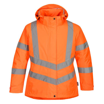 Women's Hi-Vis Winter Jacket - arbeitskleidung-gmbh