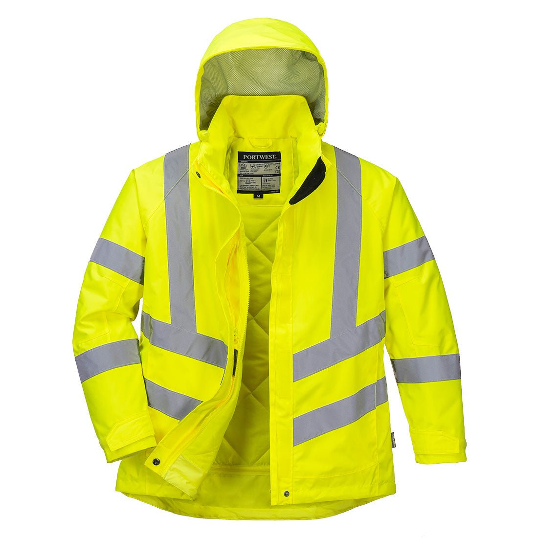 Women's Hi-Vis Winter Jacket - arbeitskleidung-gmbh