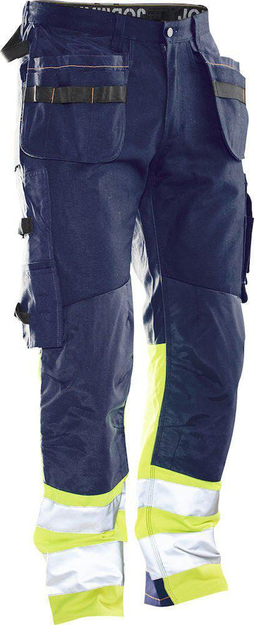 Jobman 2297 Bundhose Baumwolle Hi-Vis Jobman