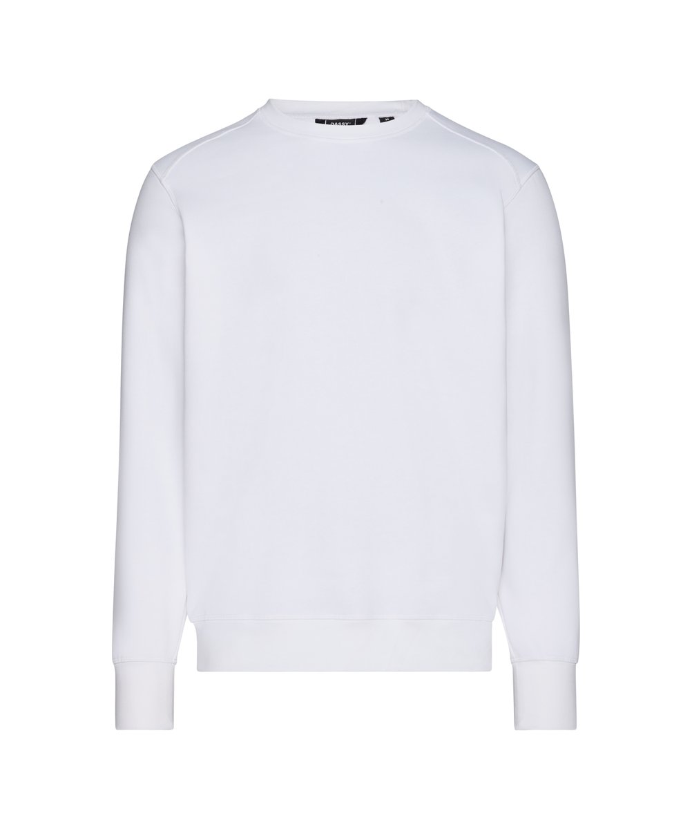 DASSY FIBRE Sweatshirt Weiß – Vorderansicht