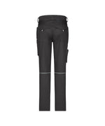DASSY Gaudi Flex Women Stretch-Arbeitshose – Anthrazitgrau – Rückansicht