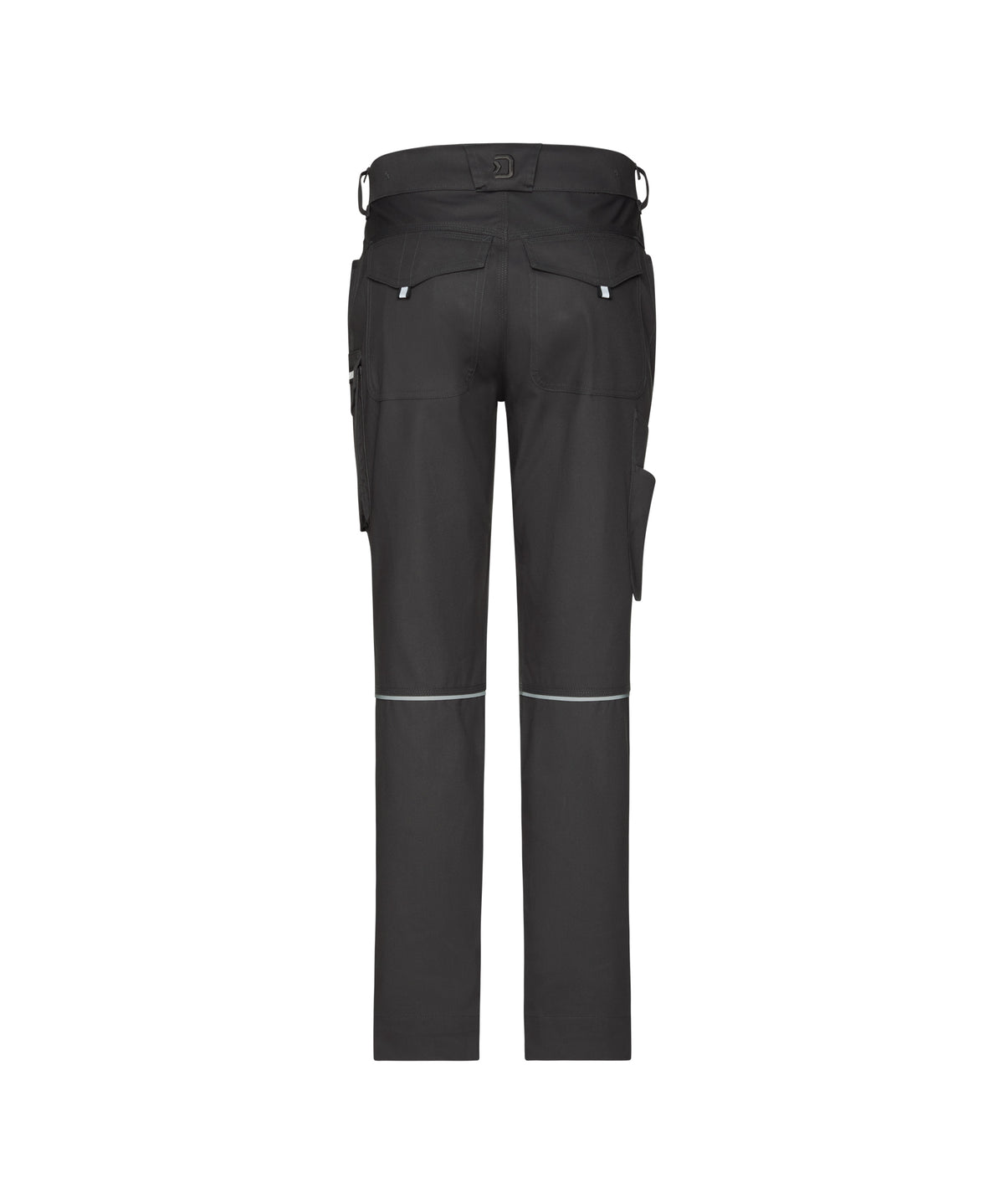 DASSY Gaudi Flex Women Stretch-Arbeitshose – Anthrazitgrau – Rückansicht