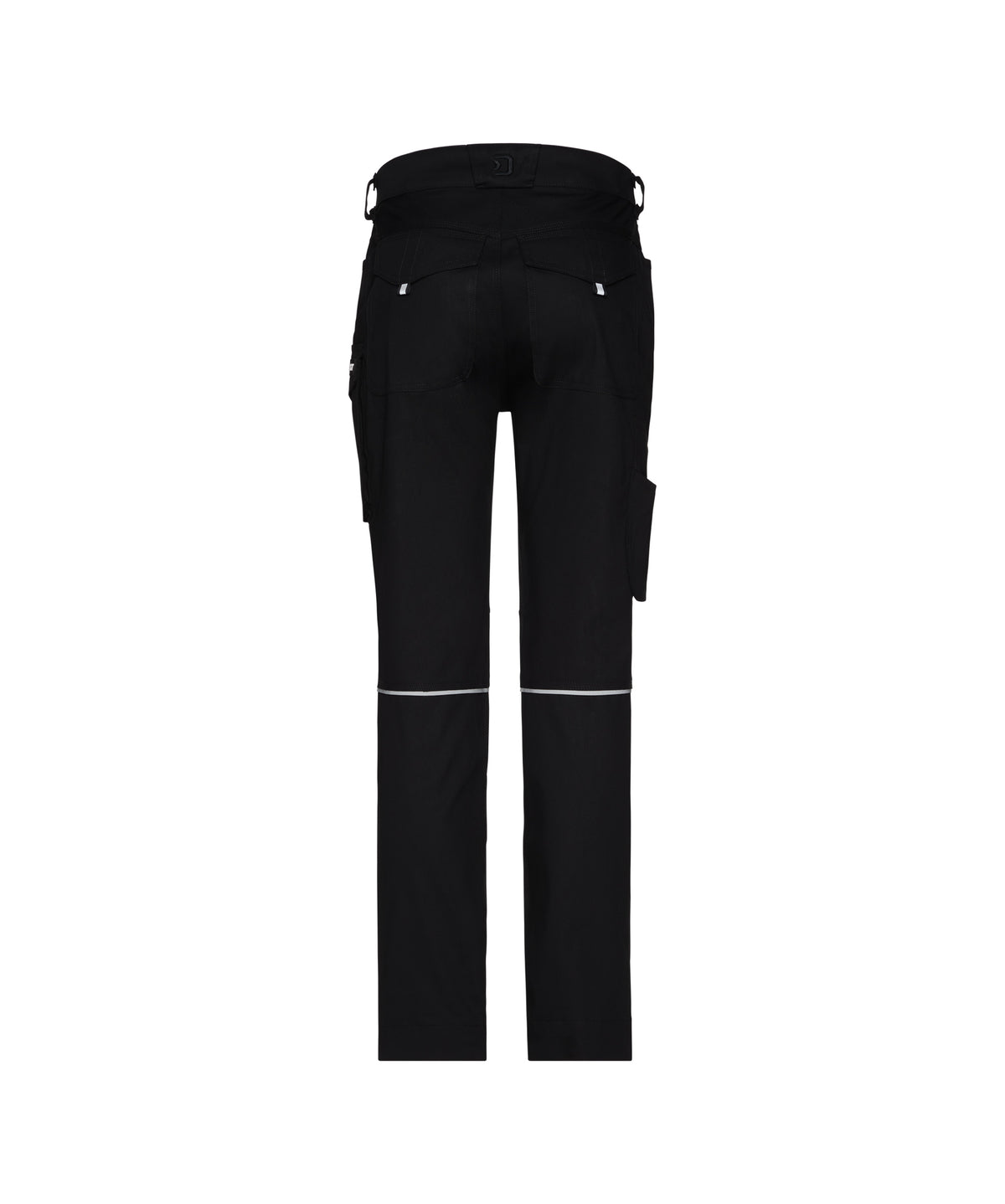 DASSY Gaudi Flex Women Stretch-Arbeitshose – Schwarz – Rückansicht