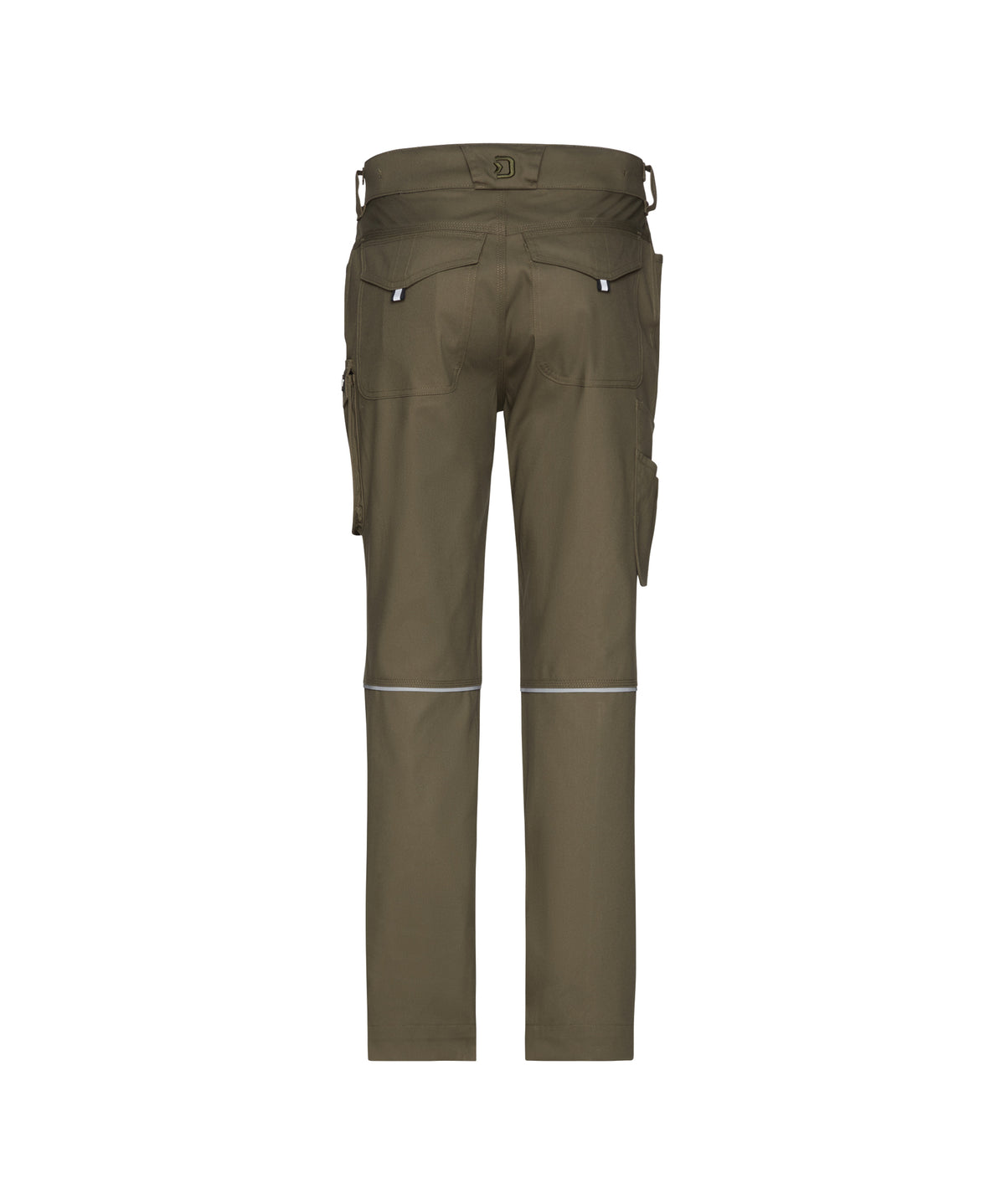 DASSY Gaudi Flex Women Stretch-Arbeitshose – Khakigrün – Rückansicht
