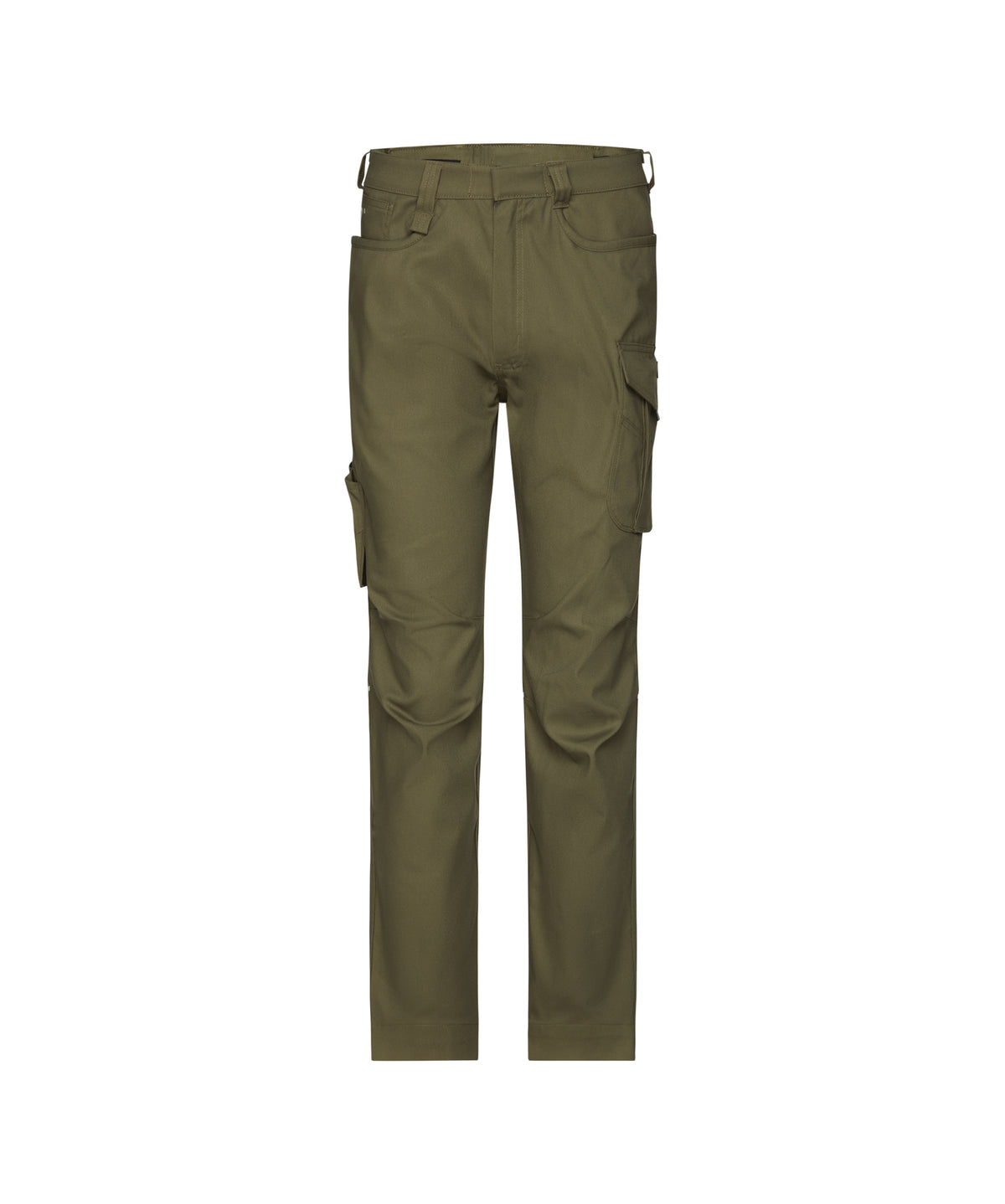 DASSY Gaudi Flex Women Stretch-Arbeitshose – Khakigrün – Vorderansicht