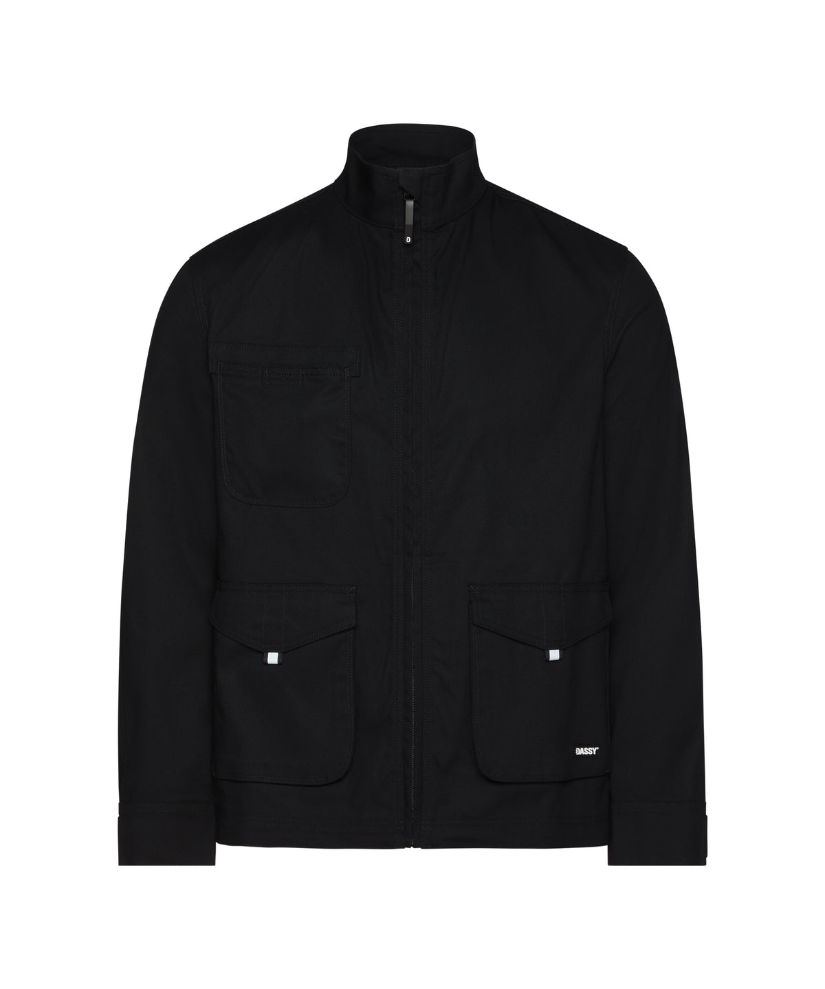 DASSY Harris Arbeitsjacke – Schwarz – Vorderansicht