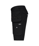 DASSY Kuma Arbeitsshorts mit Holstertaschen – Schwarz – Seitenansicht