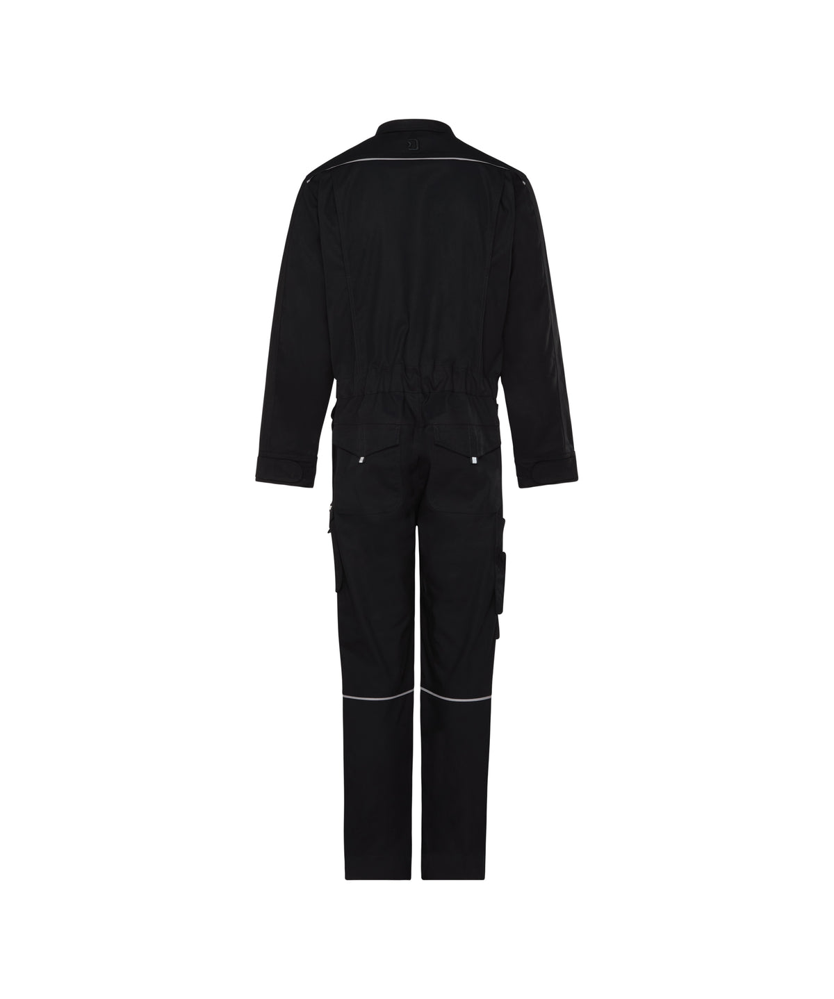 DASSY Moneo Overall mit Kniepolstertaschen – Schwarz – Rückansicht