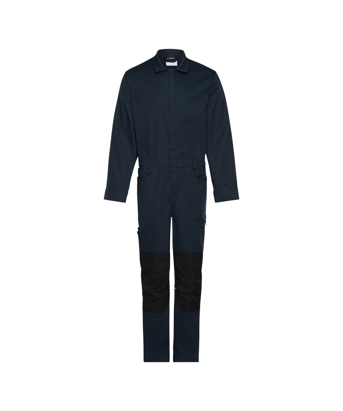 DASSY Moneo Overall mit Kniepolstertaschen – Nachtblau/Schwarz – Vorderansicht