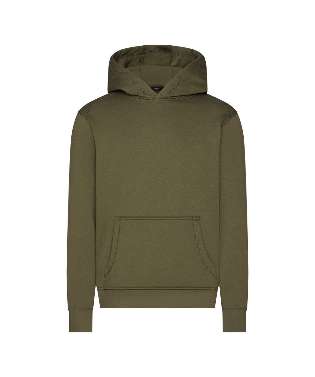 DASSY PIVOT Kapuzensweatshirt Khakigrün – Vorderansicht
