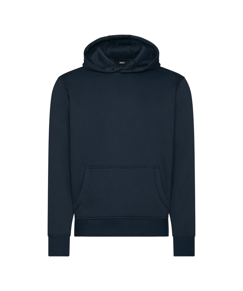DASSY PIVOT Kapuzensweatshirt Nachtblau – Vorderansicht