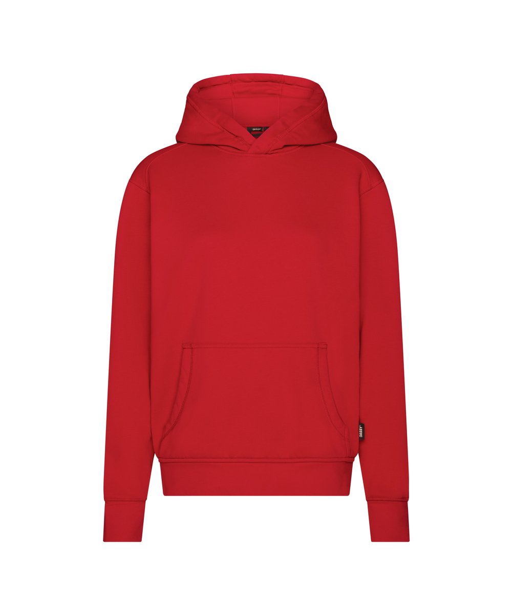 DASSY PIVOT Kapuzensweatshirt Rot – Vorderansicht