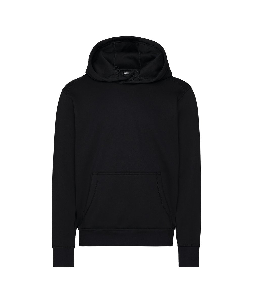 DASSY PIVOT Kapuzensweatshirt Schwarz – Vorderansicht