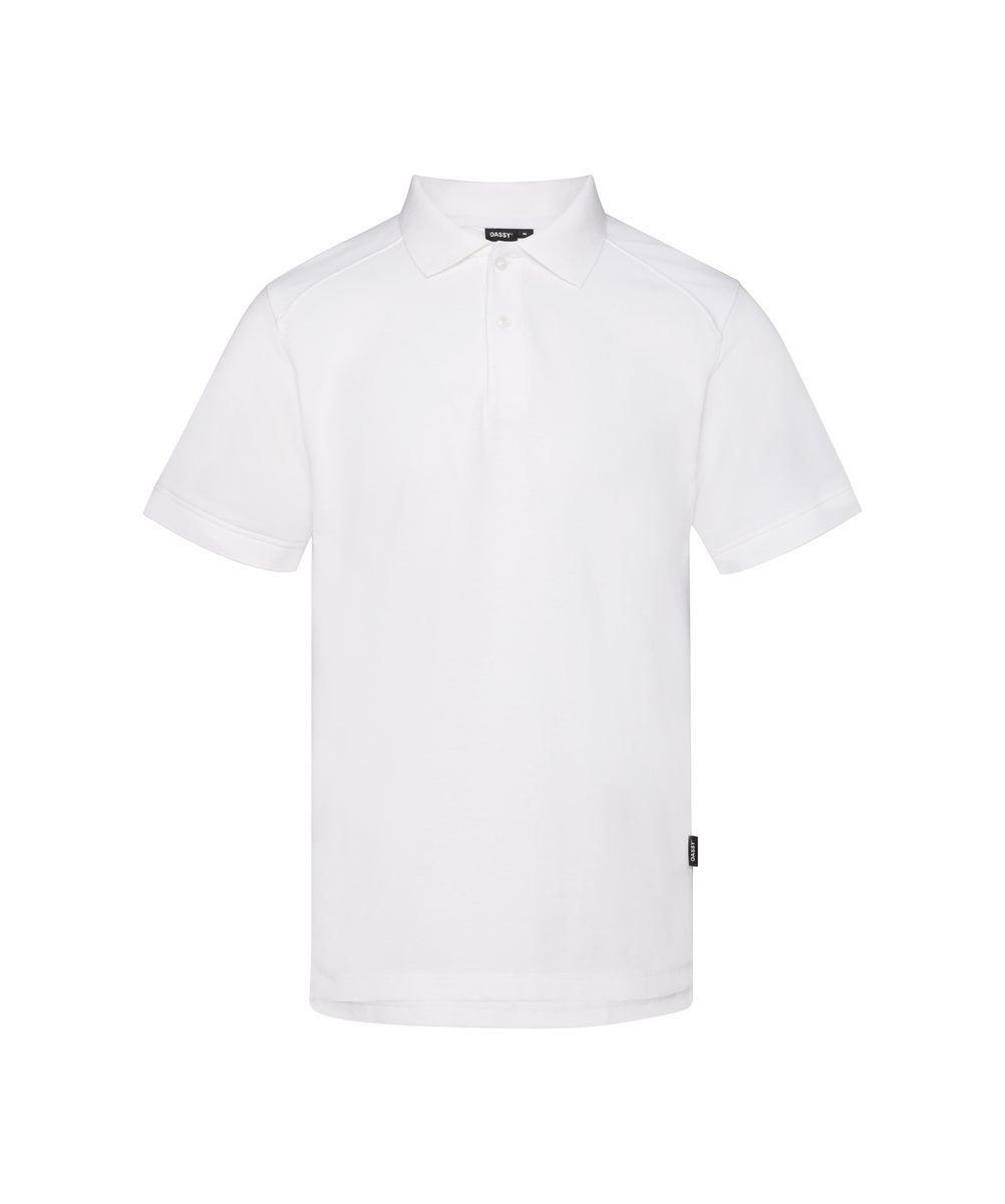 DASSY PRISTINE Poloshirt Weiß – Vorderansicht