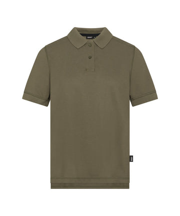 DASSY PRISTINE WOMEN Poloshirt Khakigrün – Vorderansicht