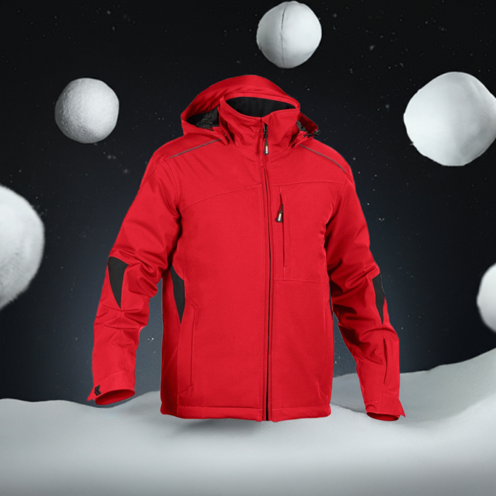DASSY® Nordix wasserdichte Arbeitsjacke mit abnehmbarer Kapuze