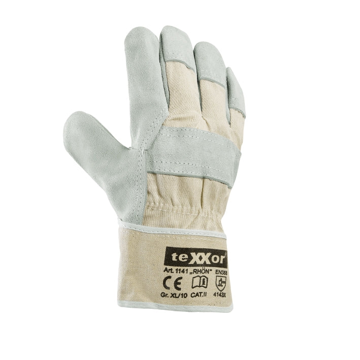 teXXor® Rindkernspaltleder-Handschuhe RHÖN-arbeitskleidung-gmbh