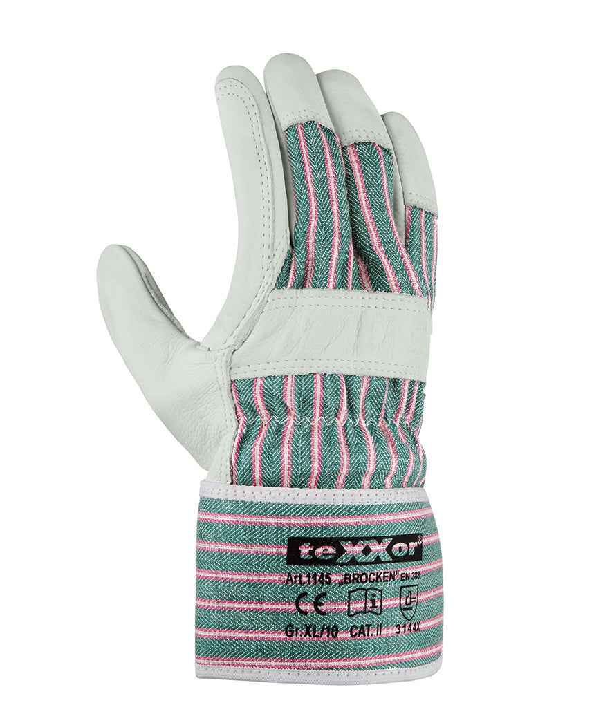 teXXor® Rindvollleder-Handschuhe BROCKEN-arbeitskleidung-gmbh