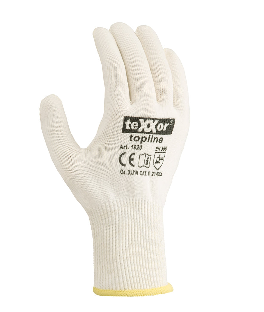 teXXor® topline Feinstrick-Handschuhe BAUMWOLLE/NYLON-arbeitskleidung-gmbh