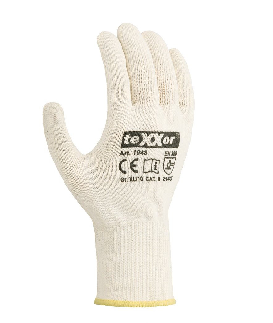 teXXor® Mittelstrick-Handschuhe BAUMWOLLE/NYLON-arbeitskleidung-gmbh