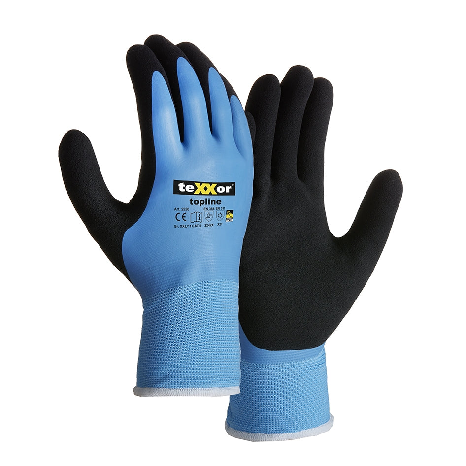 teXXor® Winterhandschuhe LATEX-arbeitskleidung-gmbh