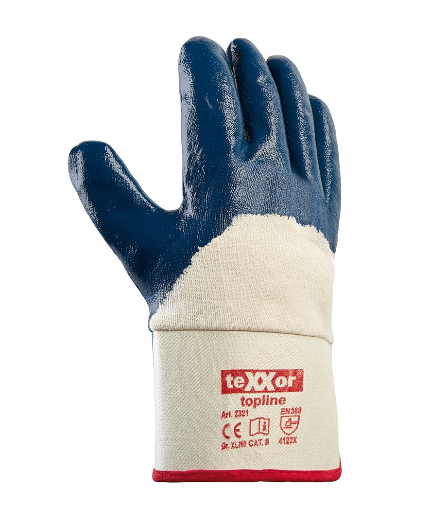 teXXor® topline Nitril-Handschuhe STULPE-arbeitskleidung-gmbh