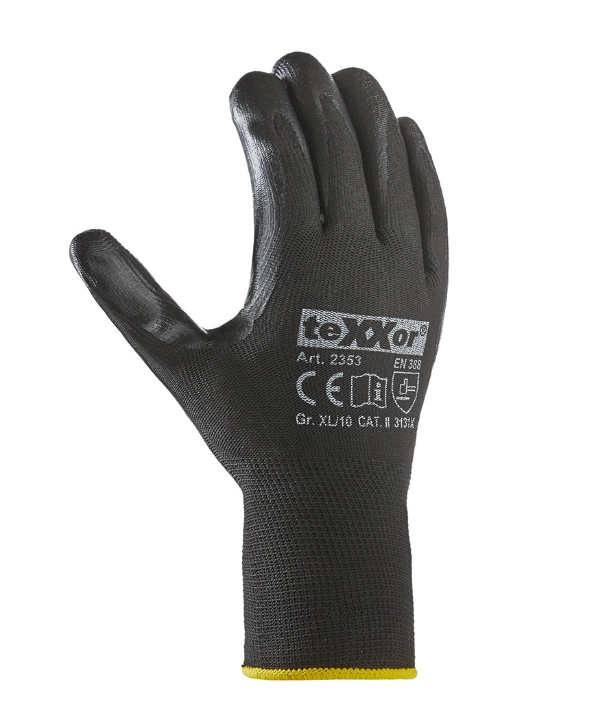 teXXor® Nitril-Handschuhe POLYESTER-arbeitskleidung-gmbh