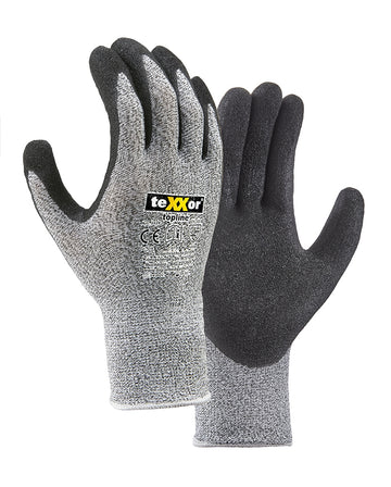 teXXor® topline Schnittschutz-Handschuhe NITRIL E-arbeitskleidung-gmbh