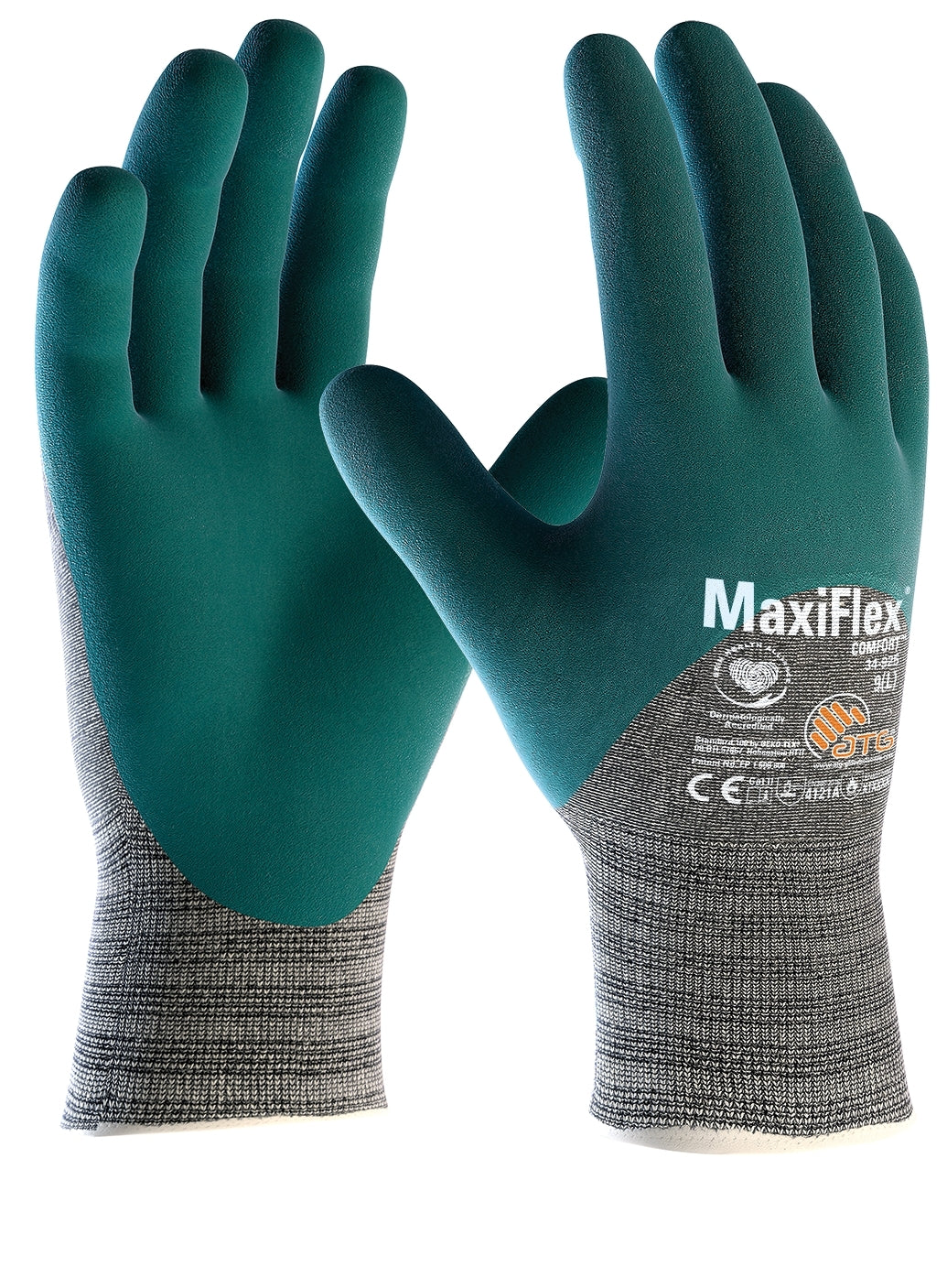 MaxiFlex® Comfort™ Baumwoll-/Nylon-Strickhandschuhe (34-925)-arbeitskleidung-gmbh
