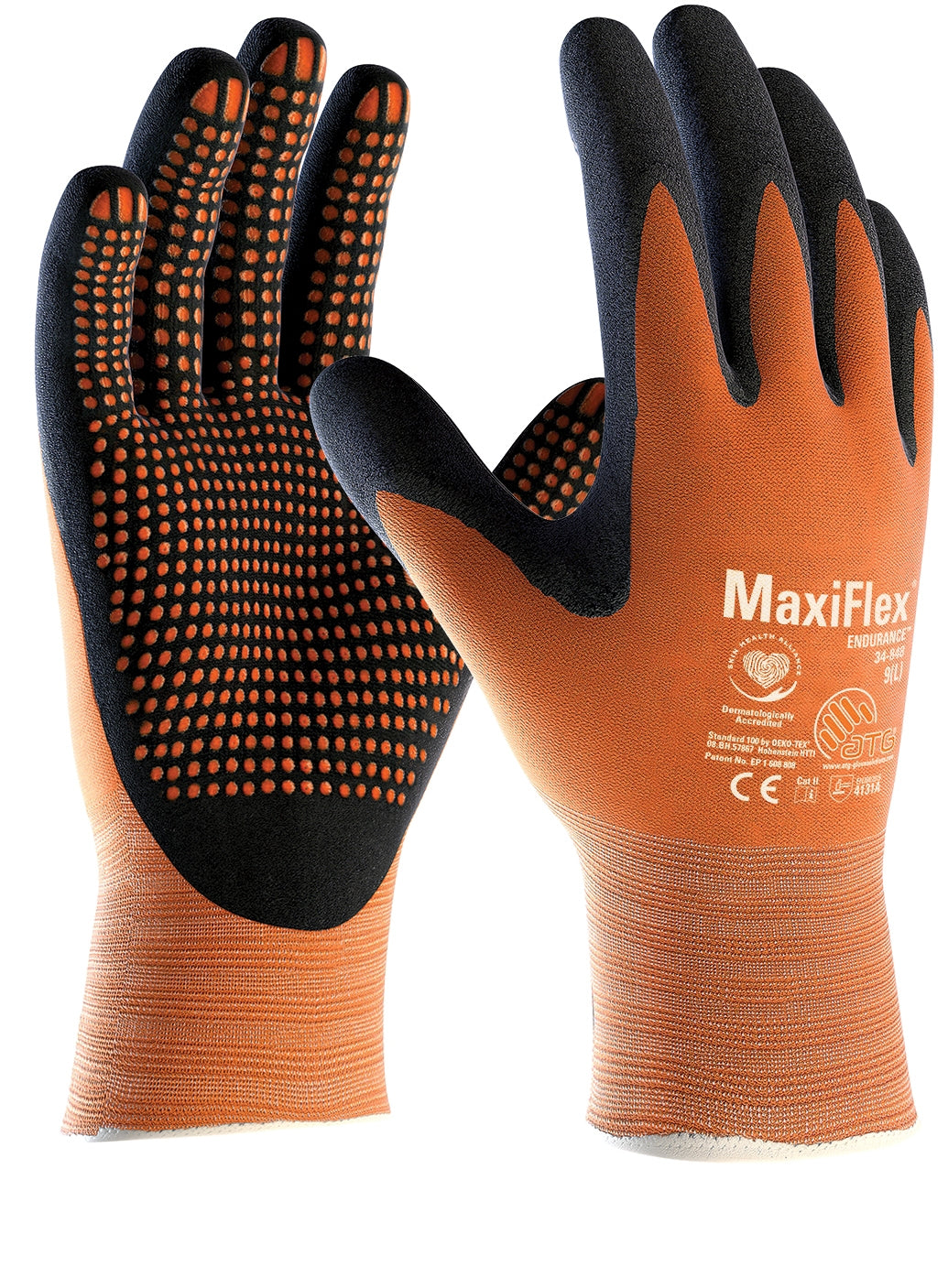 MaxiFlex® Endurance™ Nylon-Strickhandschuhe orange (34-848)-arbeitskleidung-gmbh