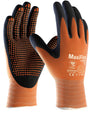 MaxiFlex® Endurance™ Nylon-Strickhandschuhe orange (34-848) – 12 Paar pro Packung