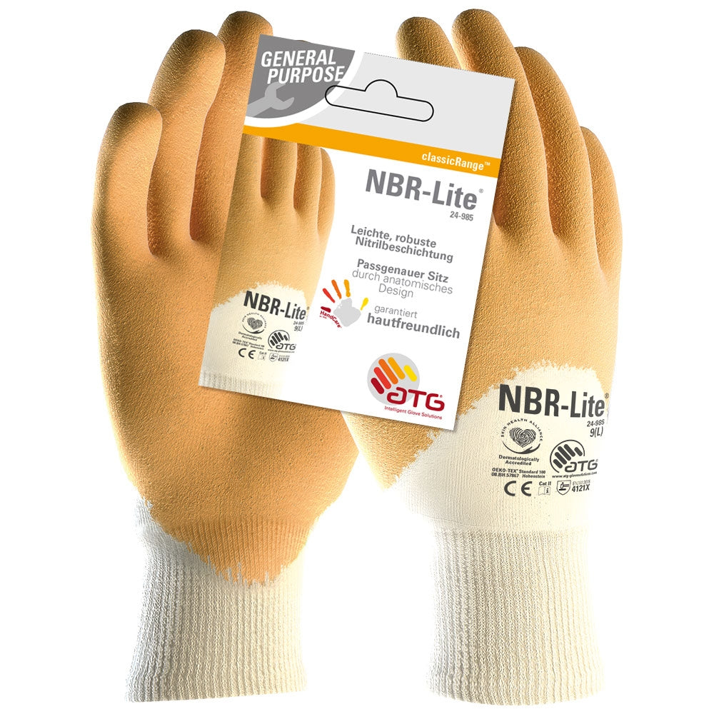 NBR-Lite® Nitril-Handschuhe (24-985 HCT), SB-Verpackung – 12 Paar pro Packung