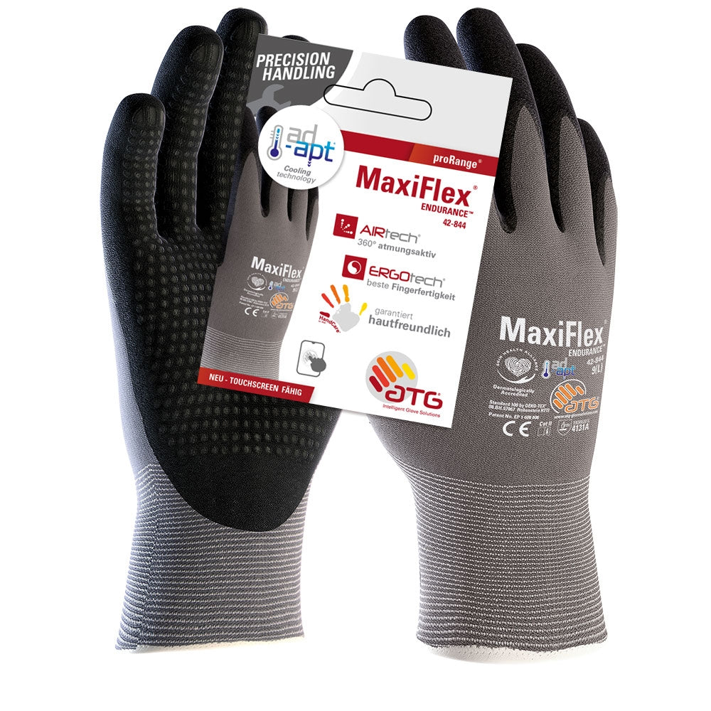 MaxiFlex® Endurance™ AD-APT® Nylon-Strickhandschuhe (42-844 HCT), SB-Verpackung-arbeitskleidung-gmbh