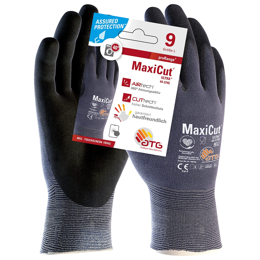 MaxiCut® Ultra™ Nylon-Strickhandschuhe (44-3745 HCT), SB-Verpackung-arbeitskleidung-gmbh